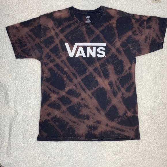 Vans Other - Vans Bleached Shirt Sleeve T-Shirt: Size Large